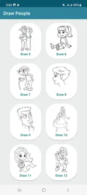 How To Draw People android App screenshot 14