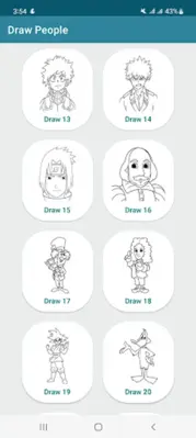 How To Draw People android App screenshot 15